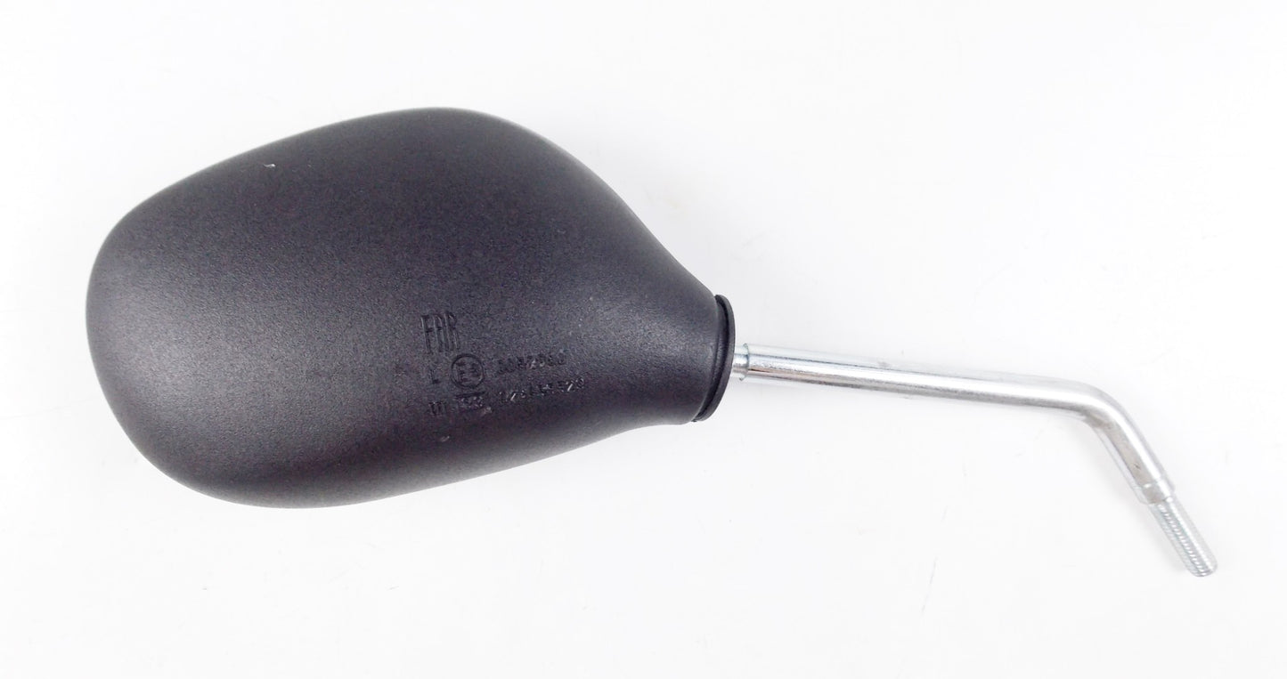 FAR 0052850 MOTORCYCLE SCOOTER MOPED RIGHT SIDE VIEW MIRROR BLACK - MotoRaider