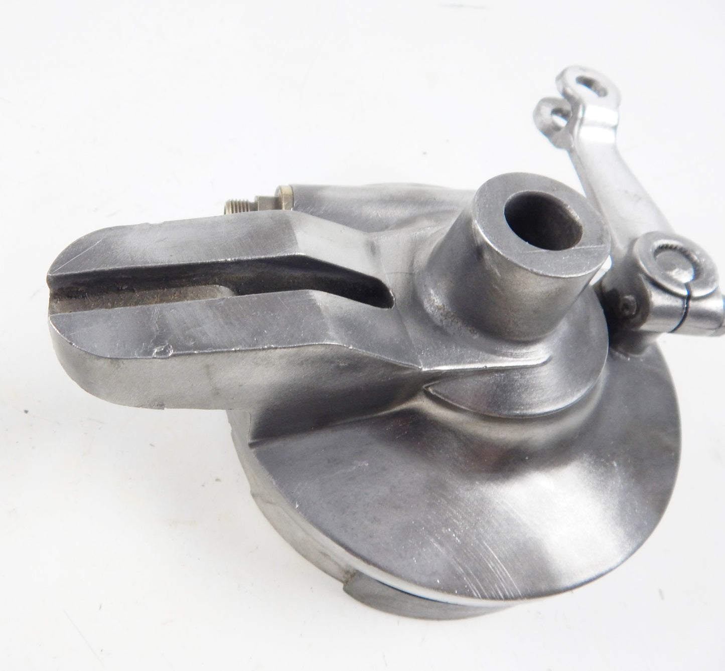 1970 GILERA 125 GIUBILEO REAR WHEEL HUB BRAKE PLATE SHOES VINTAGE ITALY - MotoRaider