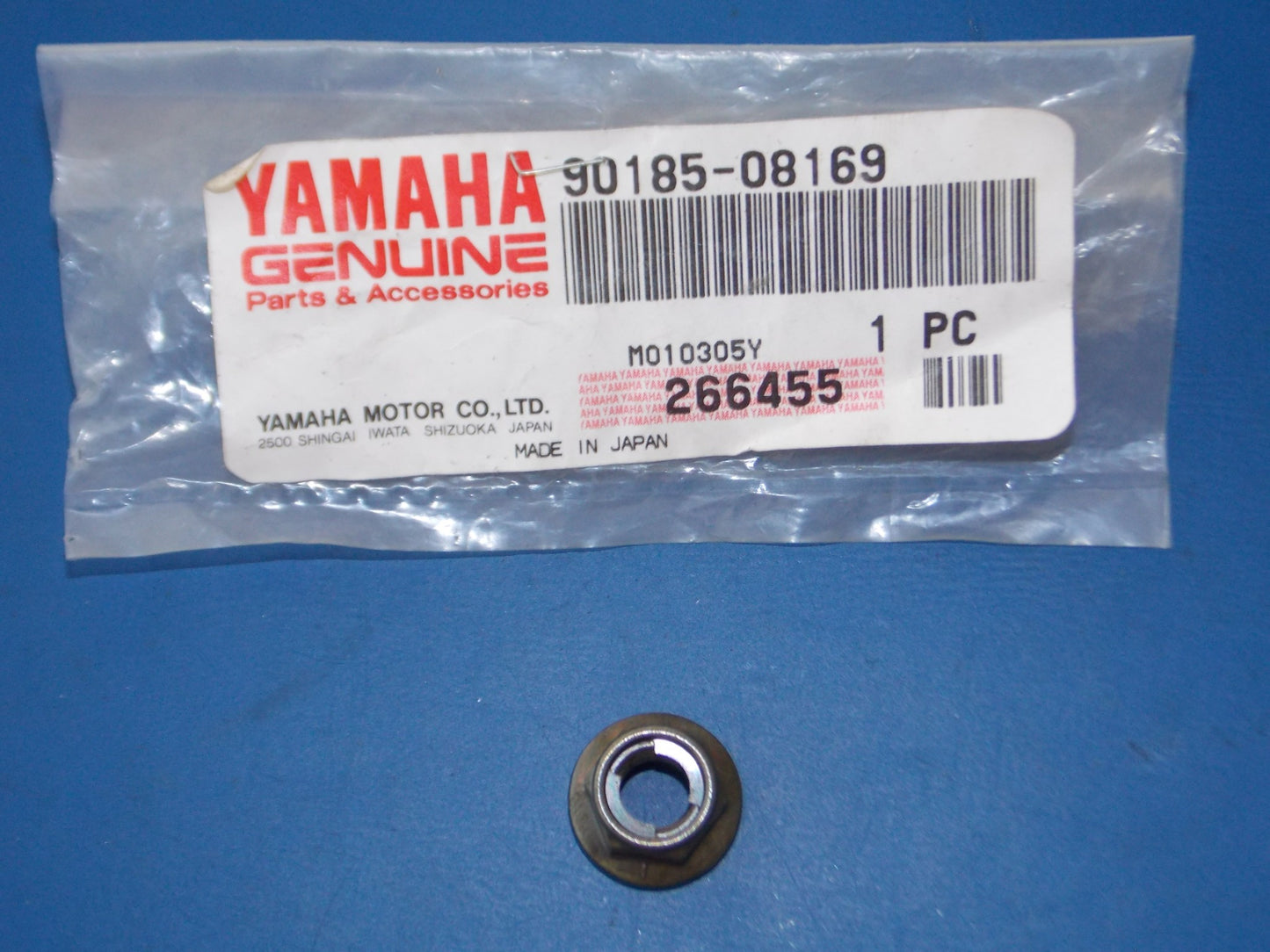 NOS YAMAHA 1994-2021 TTR125 YZ250 WR450/250 PZ480 SELF LOCKING NUT 90185-08169 - MotoRaider