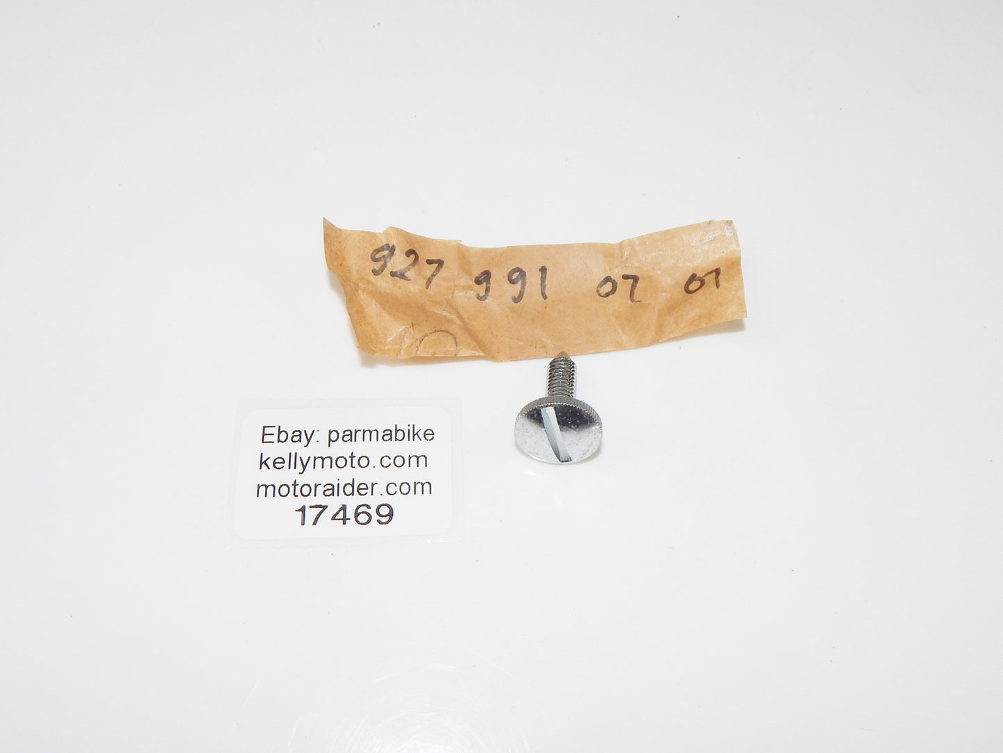 OEM SACHS THUMB SCREW 927 991 07 07 VINTAGE DKW HERCULES PUCH - MotoRaider