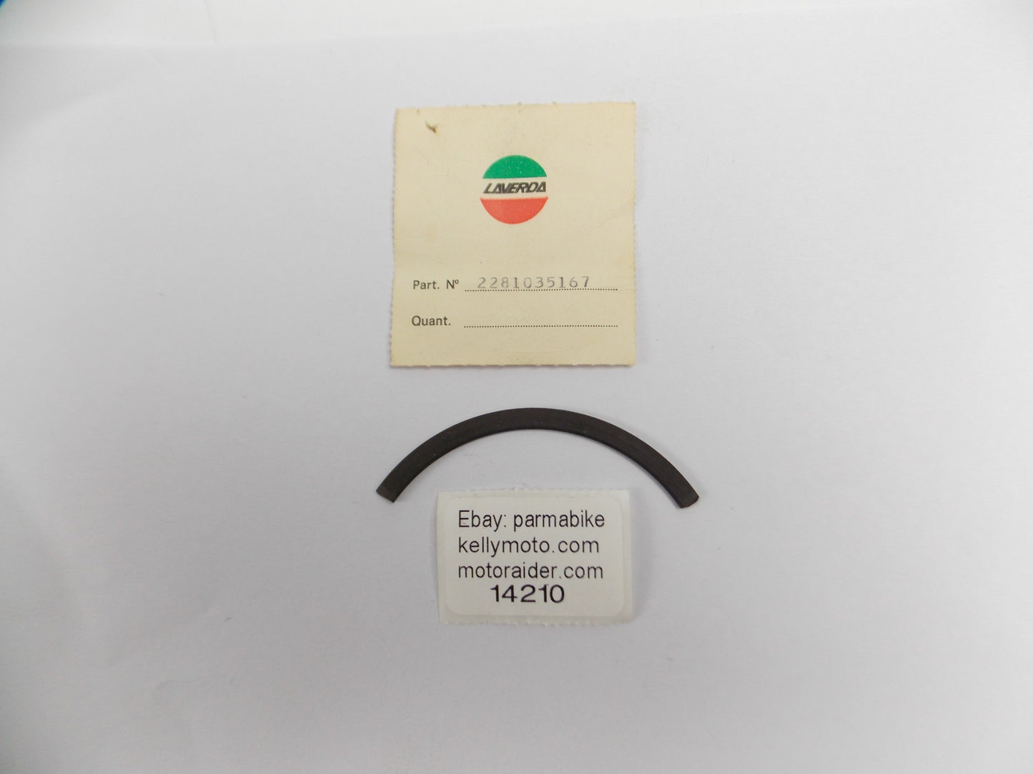OEM LAVERDA 750SF GT 1200 MOTOR CRANKSHAFT BEARING HALF RING 22810351 22 810 351 - MotoRaider