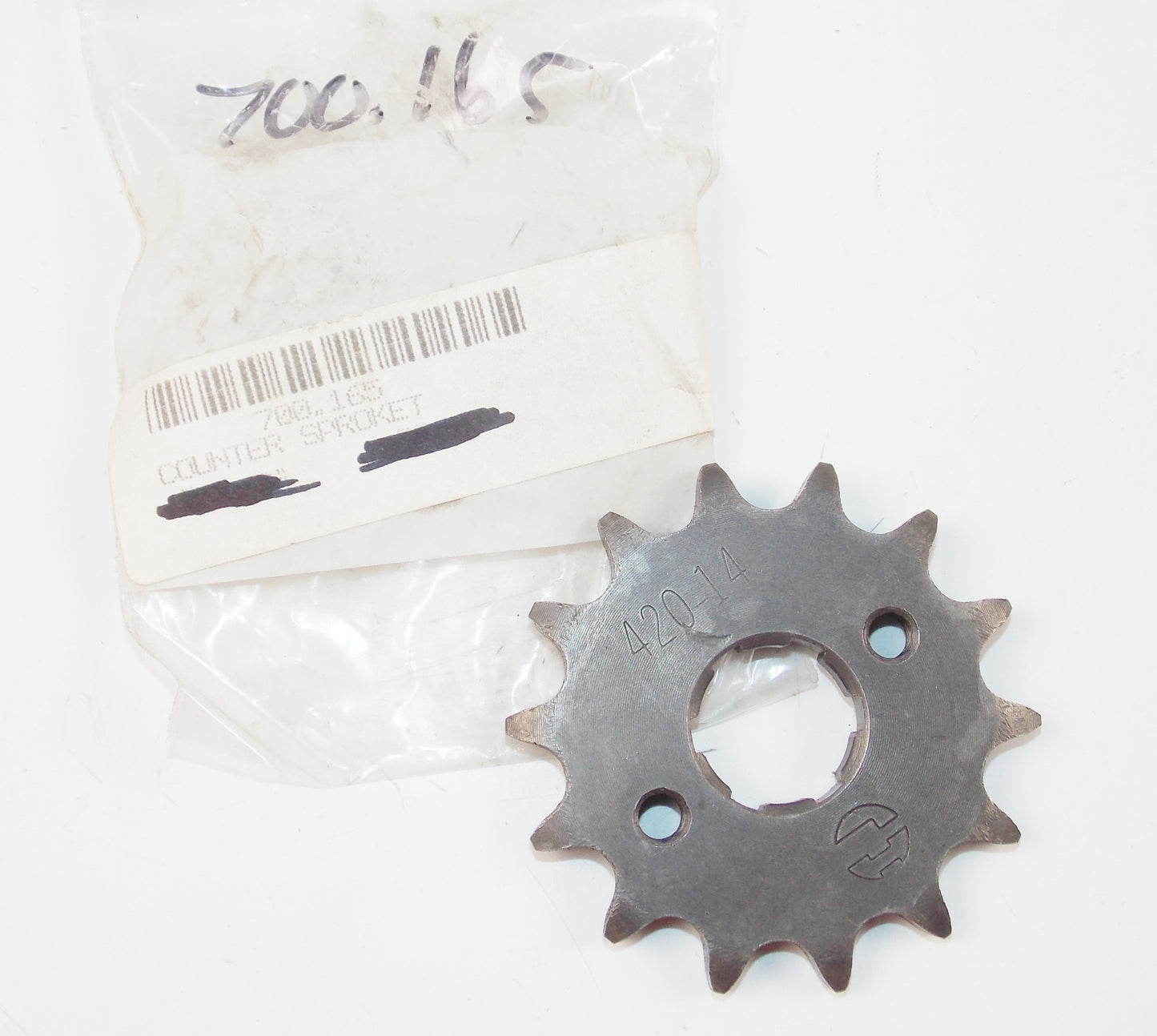 NOS OEM E-TON ATV FRONT COUNTER SPROCKET 14 TOOTH 700.165 - MotoRaider