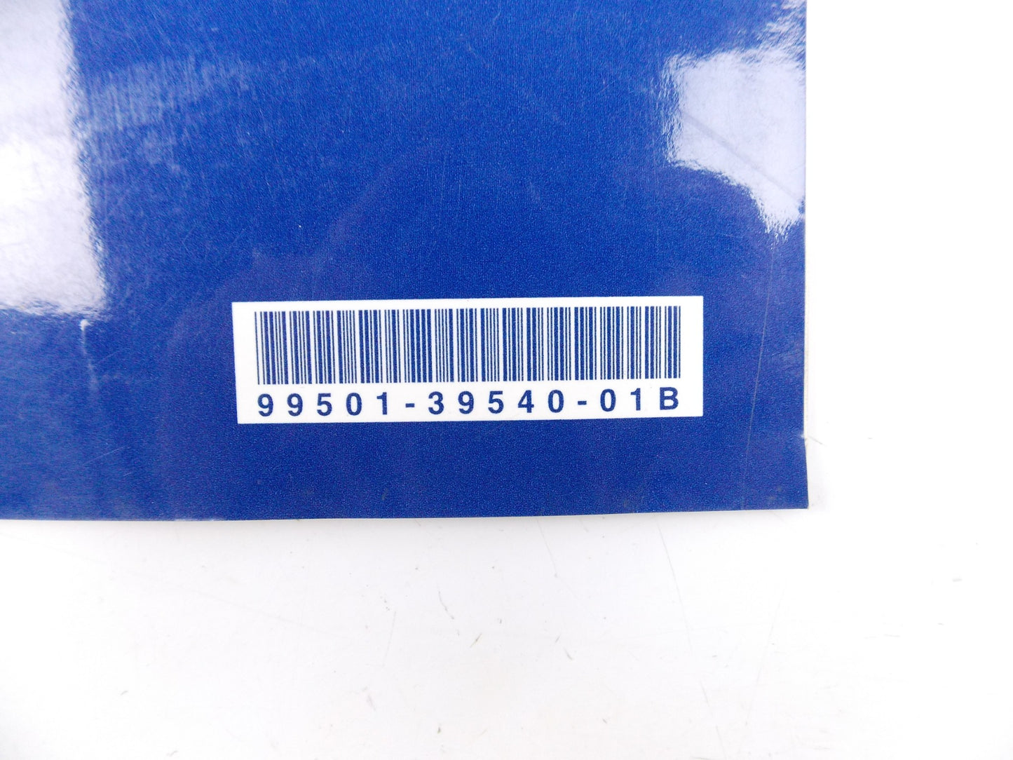 SUZUKI SV1000 SUPPLEMENT SERVICE MANUAL BOOK CATALOG ITALIAN 99501-39540-01B - MotoRaider