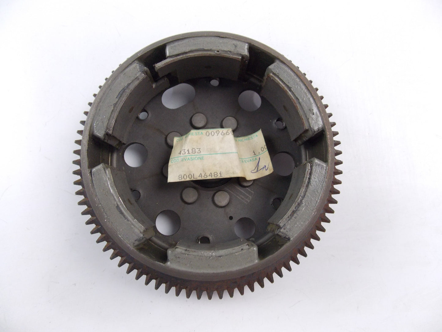 OEM CAGIVA ALETTA ELECTRA ELECTRIC STARTER ROTOR ASSY + FLANGE ASSY 800L46481 - MotoRaider