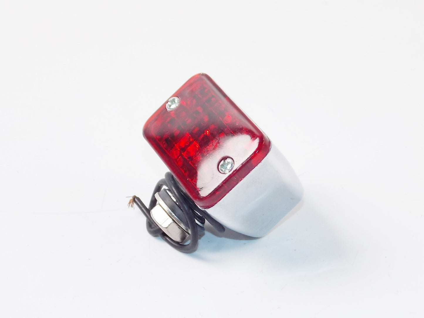 CHROMED HARLEY CUSTOM SMALL SHOWMARKER LIGHT RED 12V/3W 1 FILAMENT BULB 230311 - MotoRaider