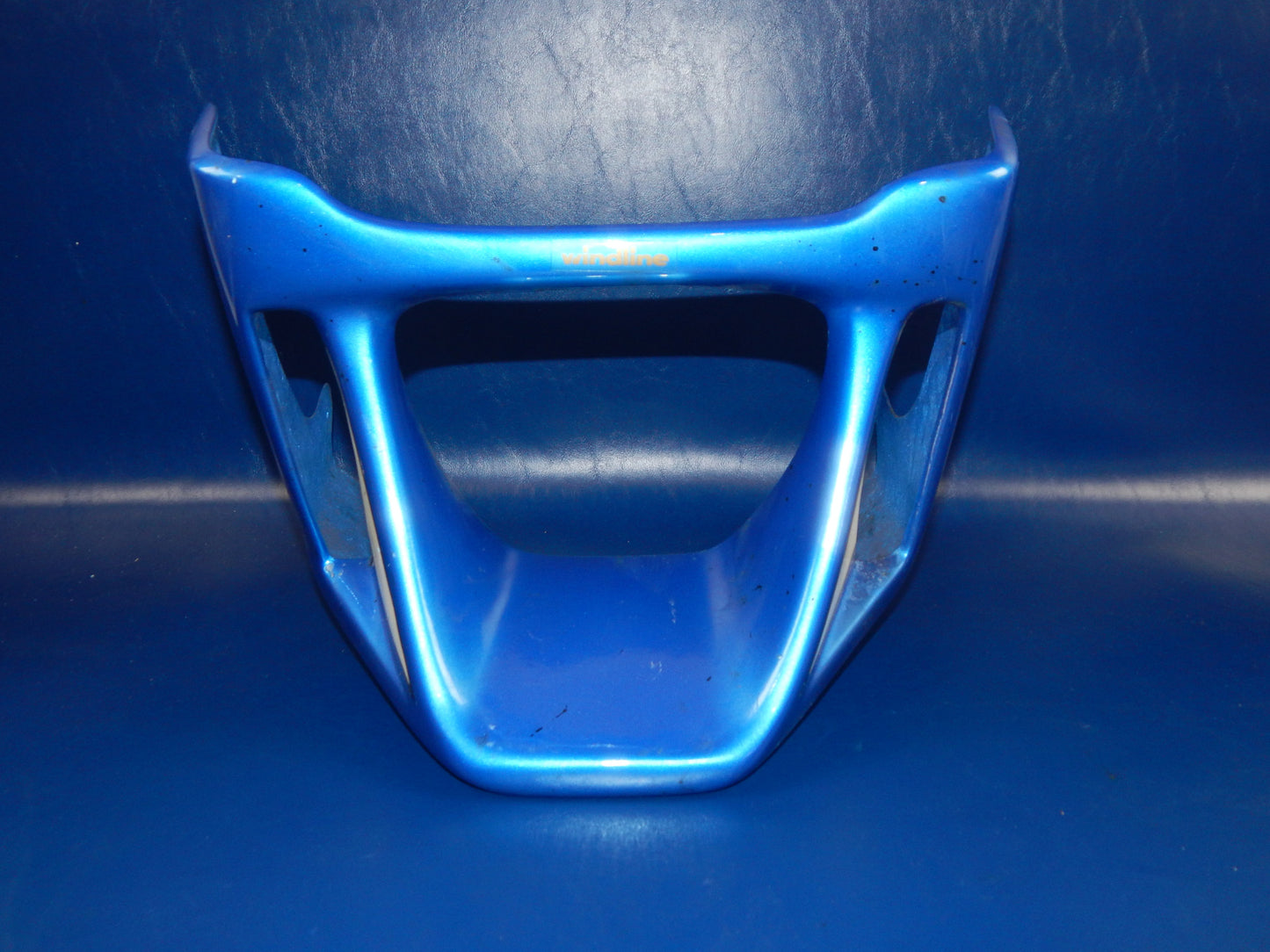 1980's SUZUKI GSX-400-FSW WINDLINE FIBERGLASS LOW FAIRING ENGINE SPOILER CHIN - MotoRaider