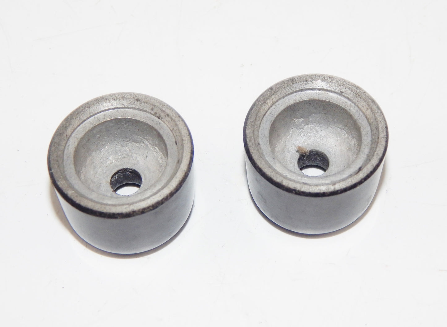 1pr YAMAHA HANDLEBAR GRIPS END WEIGHT TT XT RT FJ FZ DT TZ D=27mm VINTAGE - MotoRaider