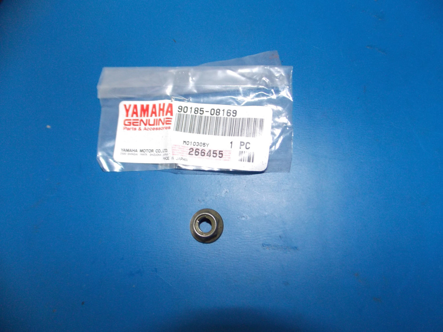 YAMAHA 1989-2021 TTR125 XT225 YZ250 WR400 YFM350 SELF LOCKING NUT 90185-08169 - MotoRaider
