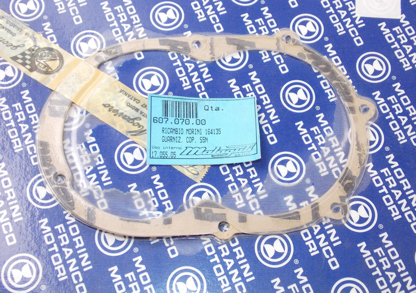 NOS MORINI MALAGUTI 1999 CR GRIZZLY 12 GEARBOX COVER GASKET 607.070.00 | 164135 - MotoRaider