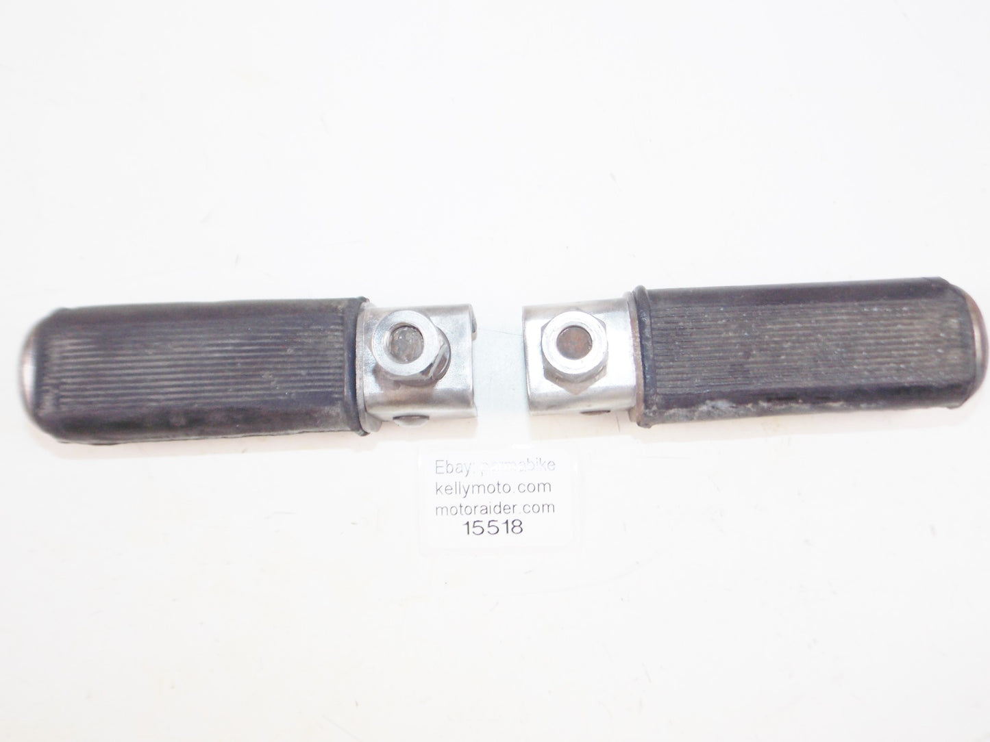 1972 MORINI CORSARO 125 FRAME CHASSIS PASSENGER FOOTREST PEGS STANDS - MotoRaider