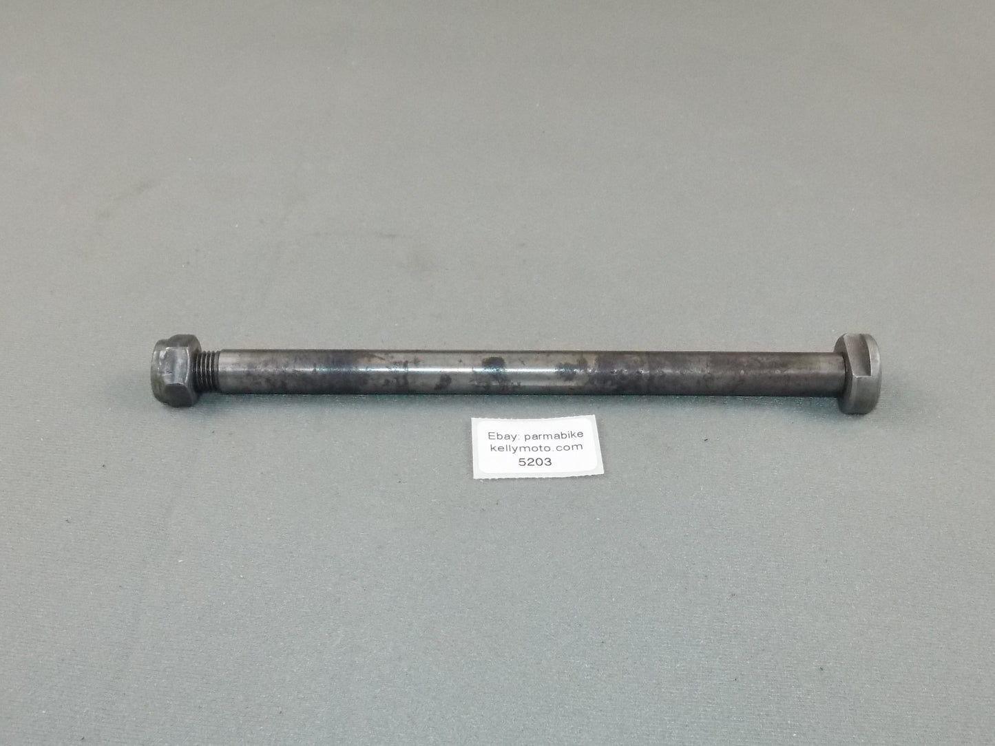 1992 KTM MXC 250 FRAME CHASSIS SWING ARM PIN NUT BOLT SWIVEL AXLE - MotoRaider