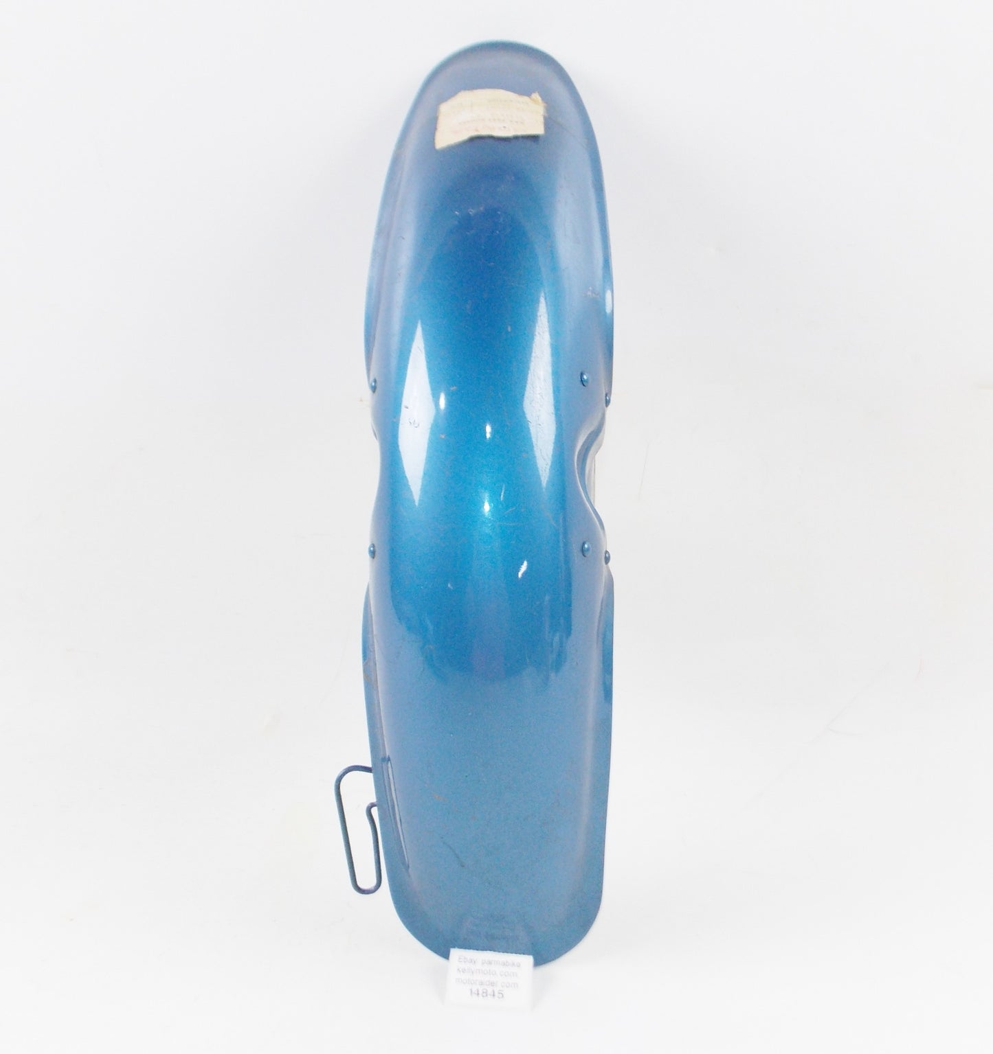 OEM HONDA 19971 CL175 K5 FRONT FENDER BLUE MUDGUARD 61100-316-670 - MotoRaider