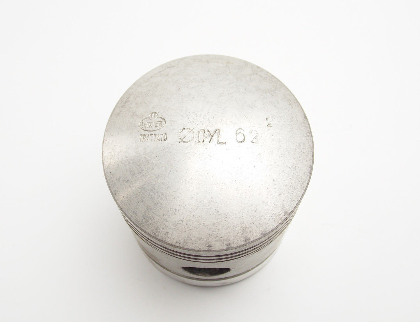 NOS WINTER MONDIAL 200cc MOTOR ENGINE PISTON+RINGS+PIN+CLIPS DIAMETER 62.2 mm - MotoRaider