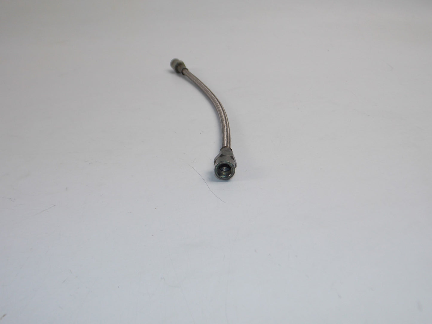 BRAIDED HYDRAULIC HOSE L=305mm THREAD 10mm OD=7mm MALE MALE BRAKE CLUTCH - MotoRaider