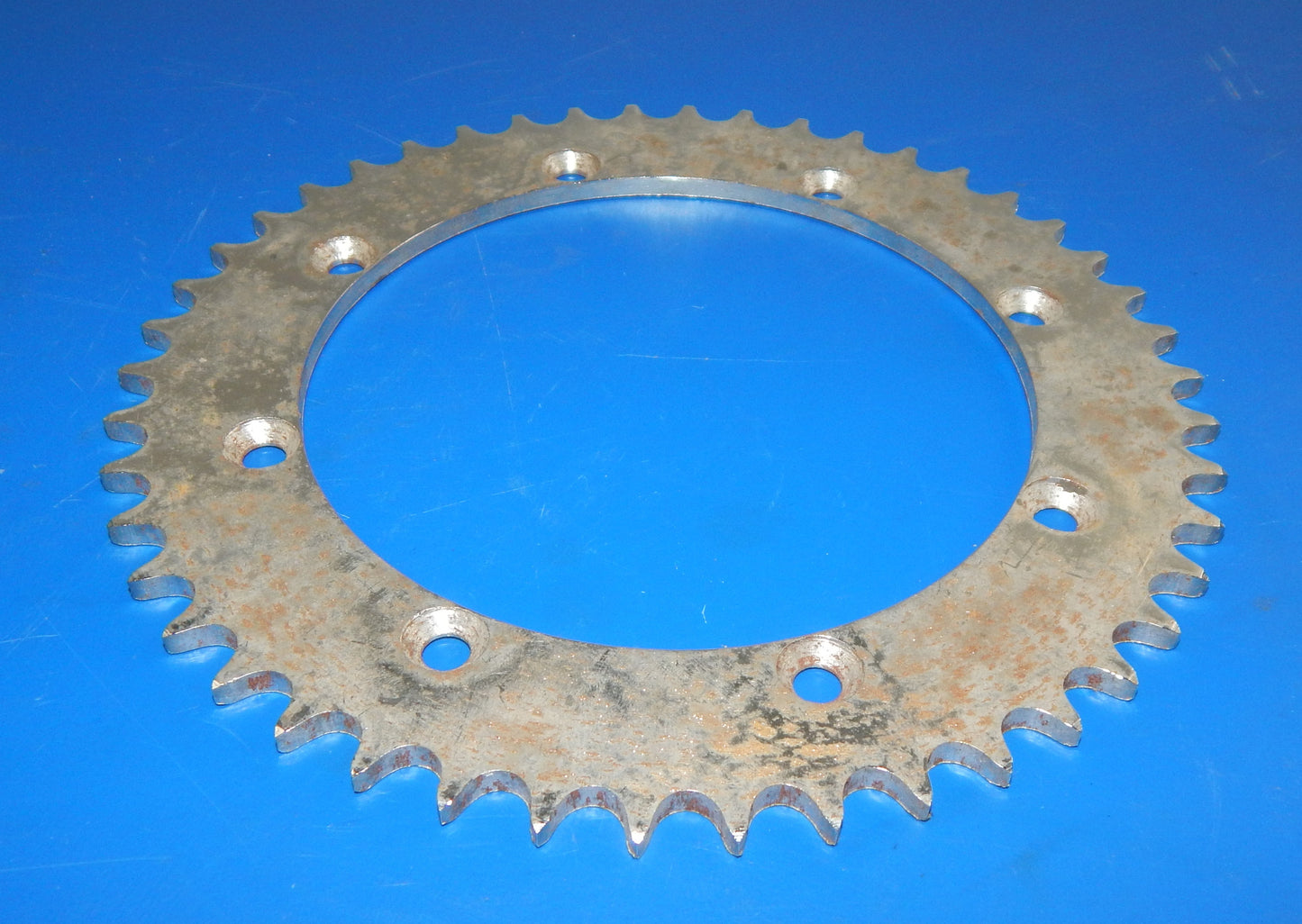 REAR WHEEL DRIVE SPROCKET 46T OVERALL DIAMETER 7.5" 190.5mm VINTAGE MOTORCYCLE - MotoRaider