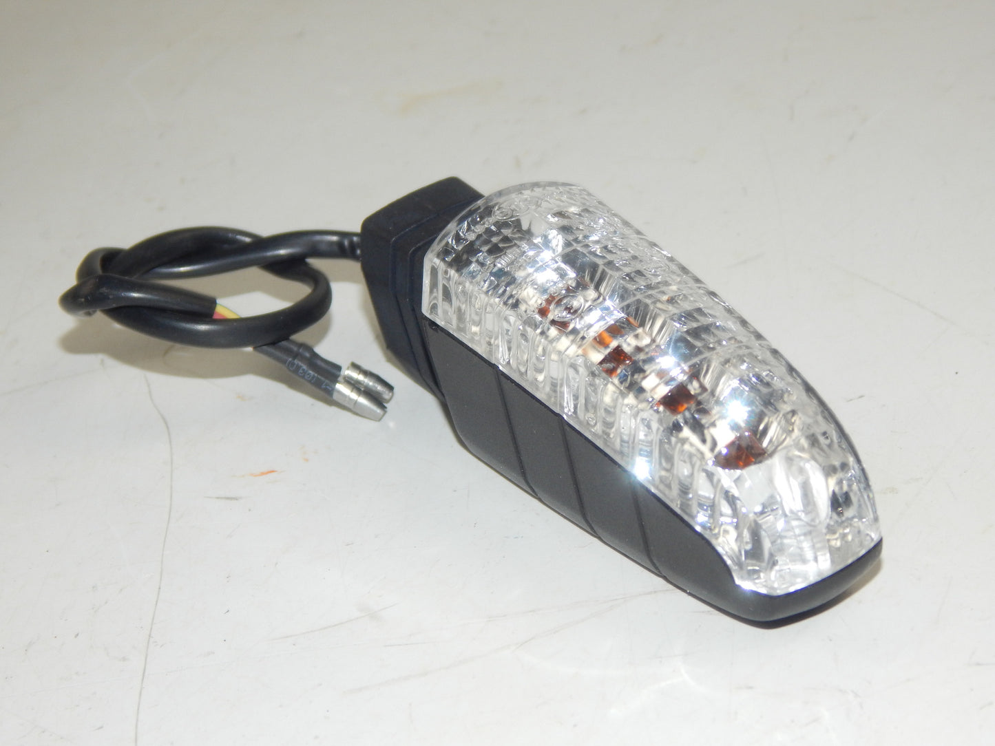 MOTORCYCLE SCOOTER MOPED LED TURN SIGNAL BLINKER FLASHER L=4.25" - MotoRaider