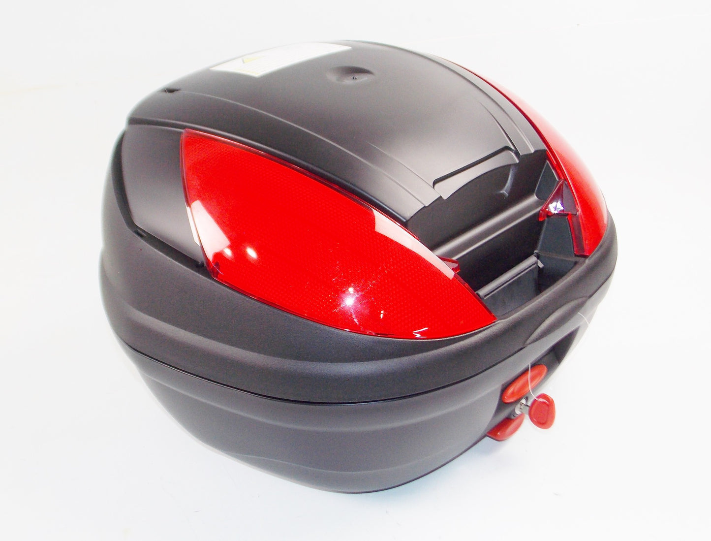 MALAGUTI PASSWORD 250 SCOOTER MOPED 37L TOP CASE LUGGAGE BLACK+SILVER COVER+RACK - MotoRaider