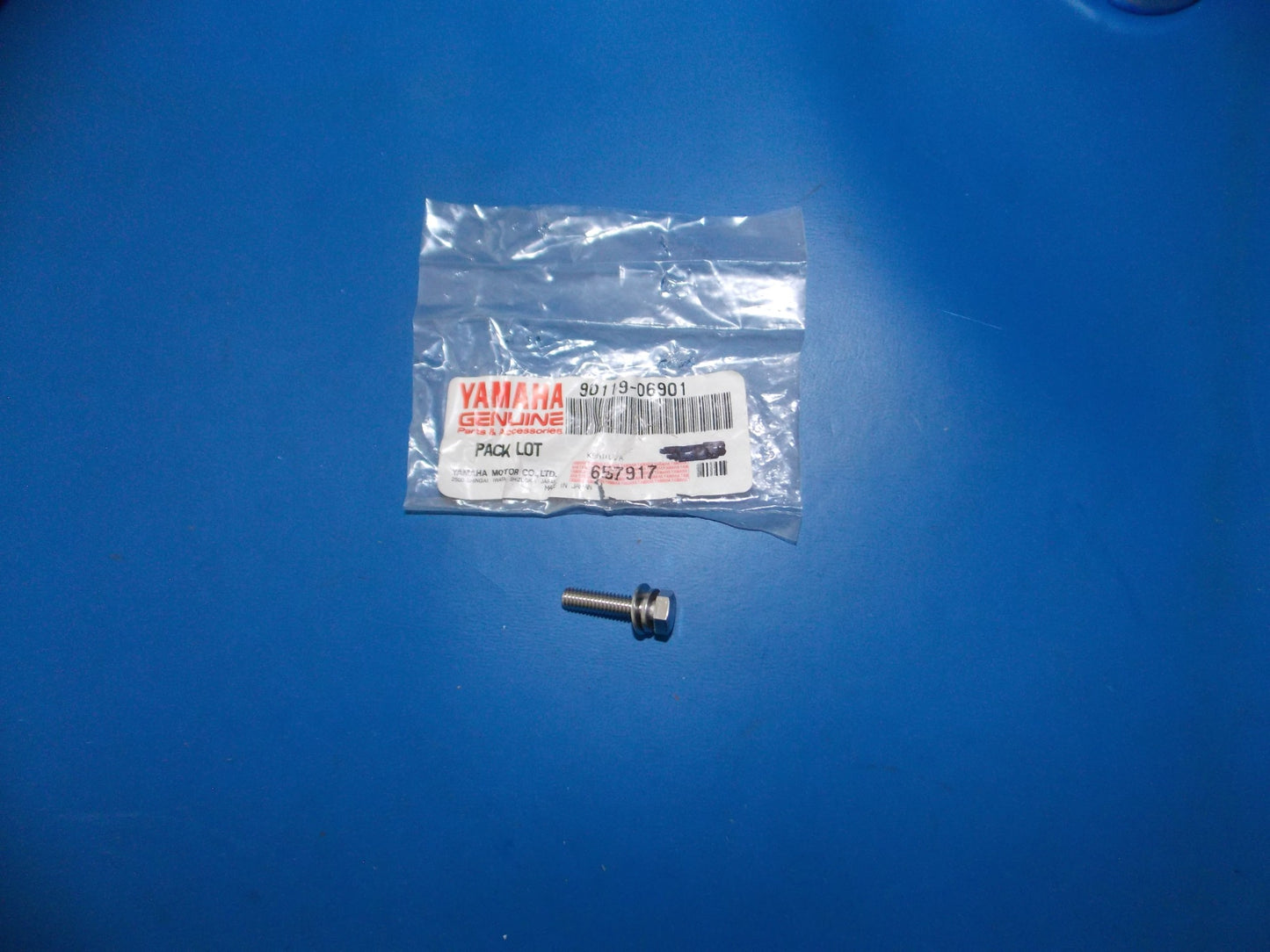 NOS YAMAHA 1987-1997 WVT1100/700 WRA700/650 WJ500 WASHER BOLT 90119-06901 - MotoRaider