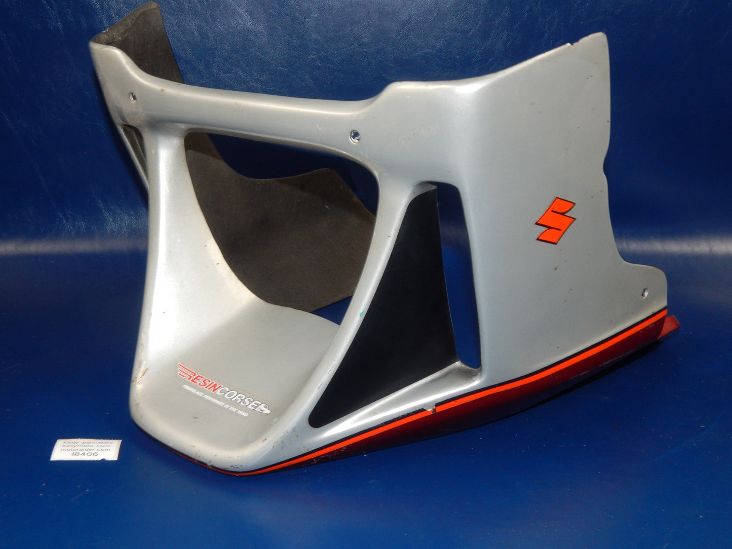 1980's SUZUKI GS GSX RESIN CORSE FIBERGLASS LOWER FAIRING ENGINE SPOILER COWL - MotoRaider