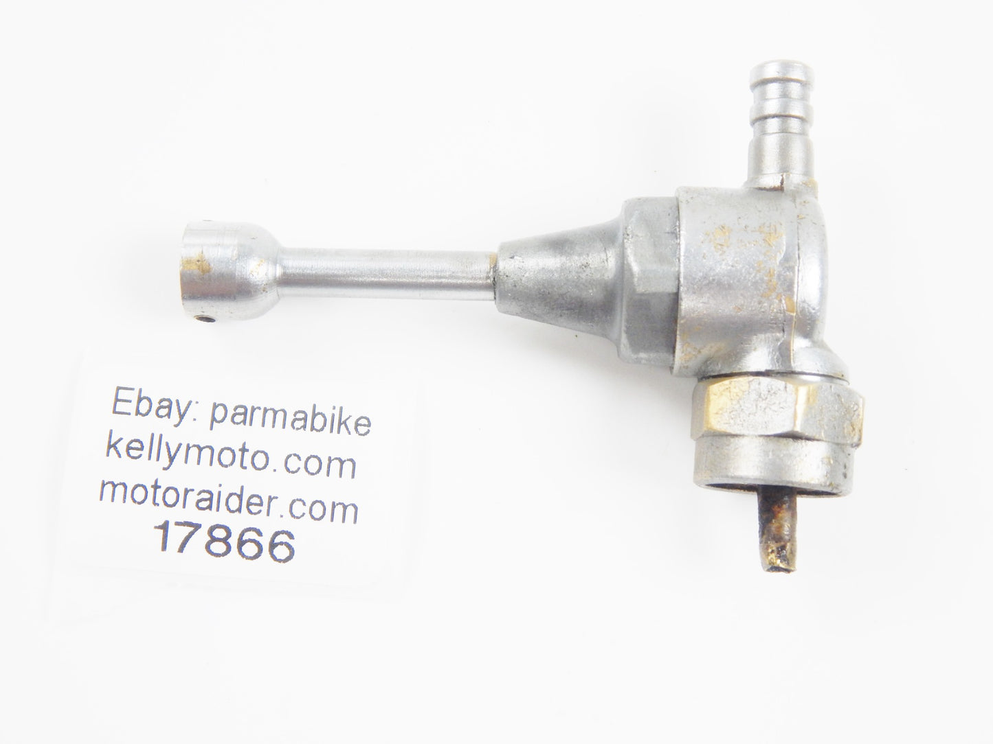 1960 LAMBRETTA LI 150 FUEL GAS TANK PETROL PETCOCK VALVE VINTAGE SCOOTER ITALY - MotoRaider