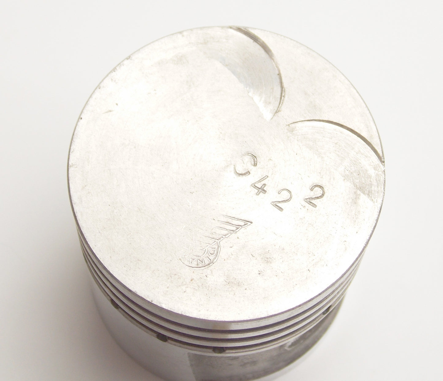 NOS DINAMIN PISTON + RING + PIN + CLIPS DIAMETER 42.2mm DUCATI 60cc MOTOR ENGINE - MotoRaider