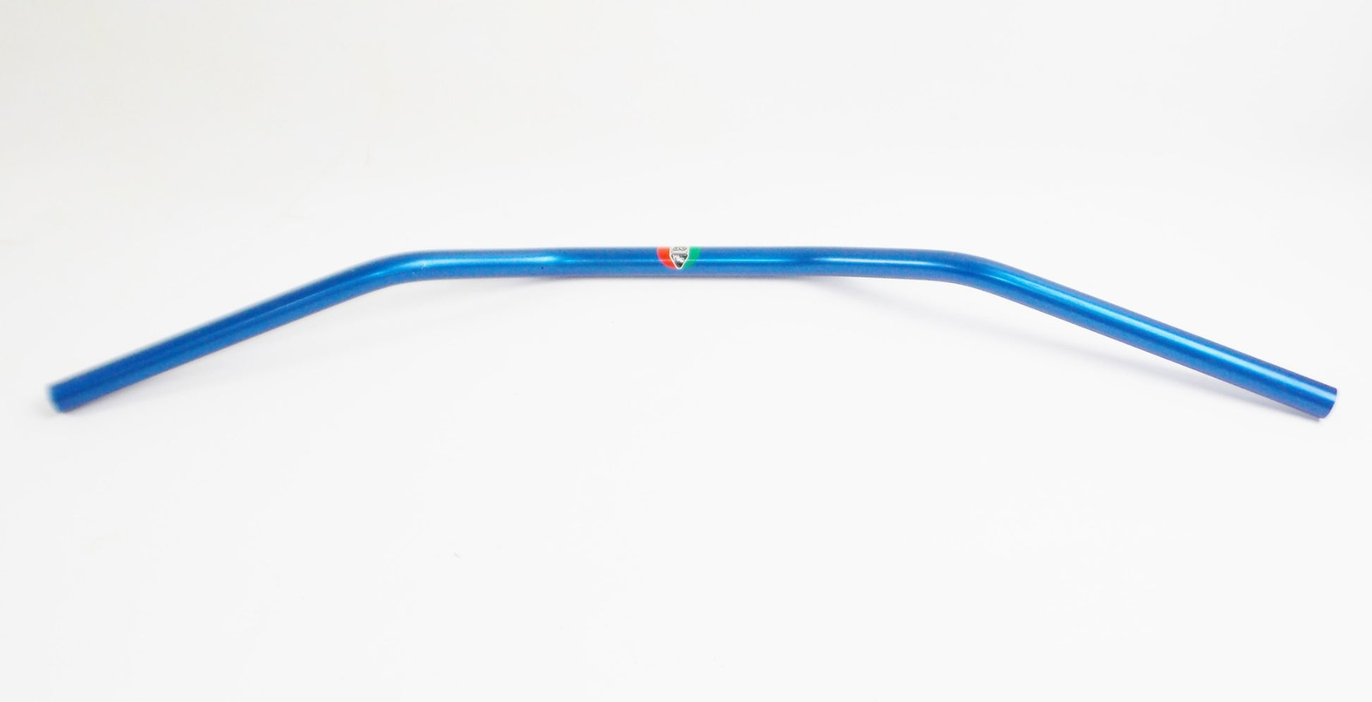 MOTORCYCLES ALUMINUM HANDLEBAR W=33.5" D=7/8" 22mm BLUE CAGIVA YAMAHA HONDA PUCH - MotoRaider