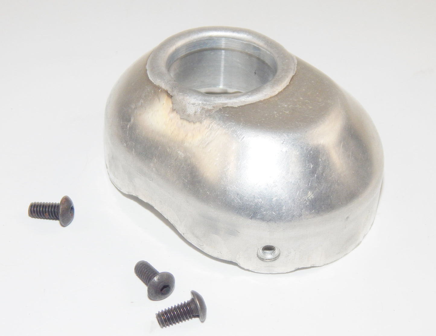 OEM KTM EXHAUST MUFFLER SILENCER PIPE ALLOY END CAP 61x90 mm VINTAGE - MotoRaider