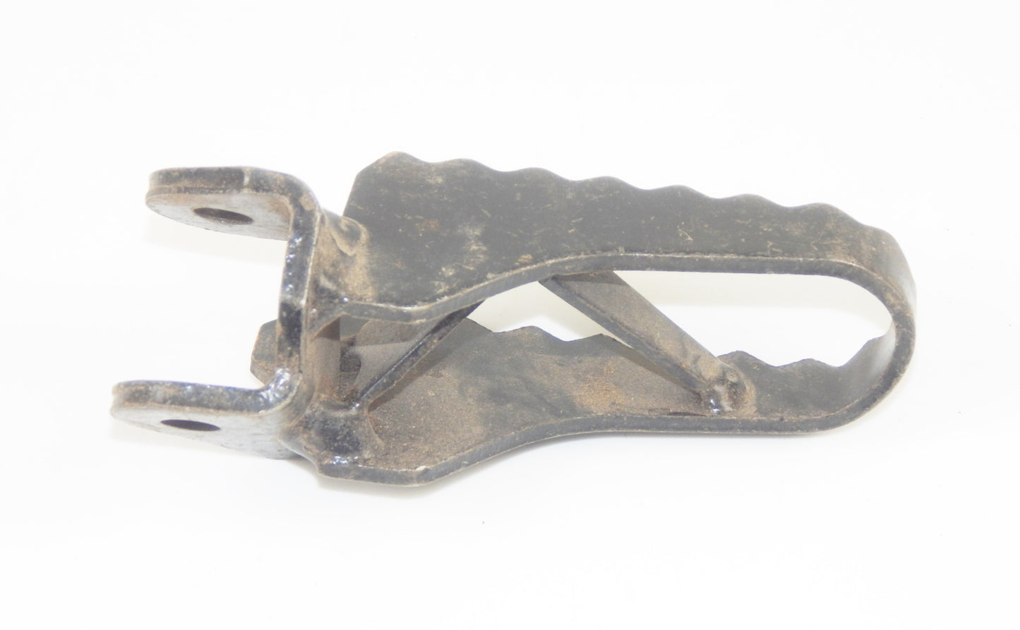 1980's HUSQVARNA FRAME CHASSIS FRONT LEFT FOOT PEG STAY REST SUPPORT - MotoRaider