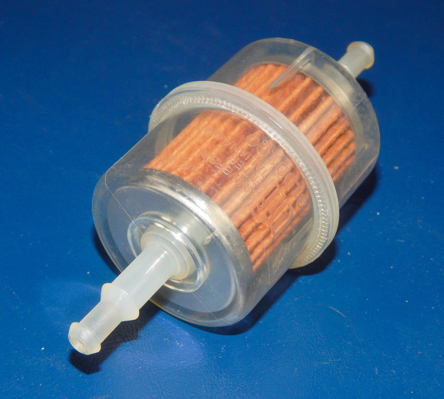 NOS IN LINE UNIVERSAL UFI GAS FUEL FILTER 31.001.00 MOTORCYCLE CAR D=43m H=60mm - MotoRaider