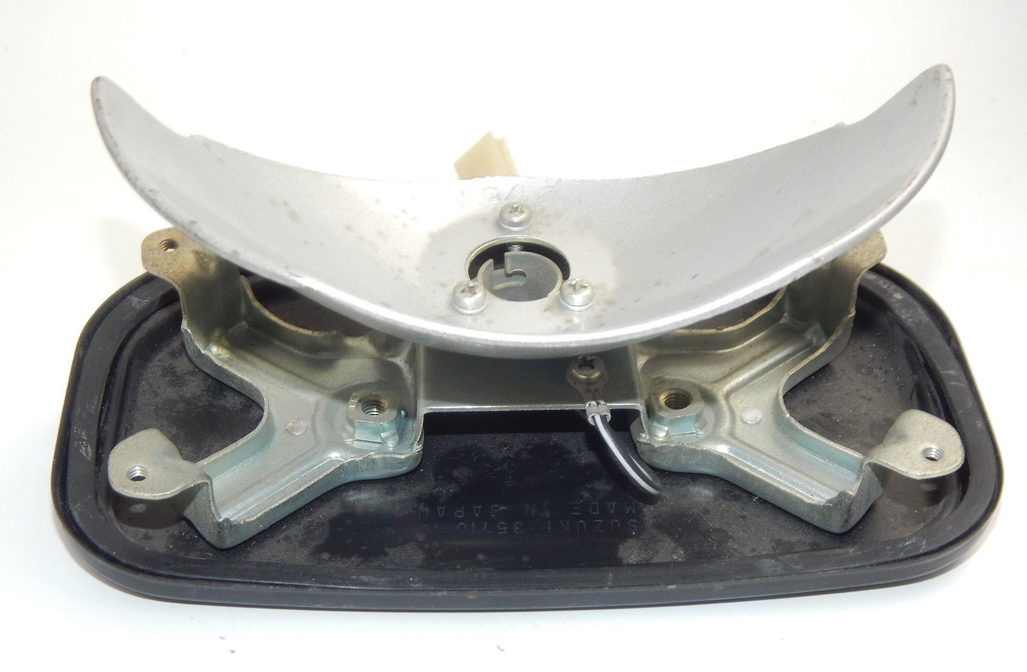 OEM SUZUKI GS 250 GS 750 TAIL STOP LIGHT BASE 365710-14 + RUBBER SEAL GASKET - MotoRaider