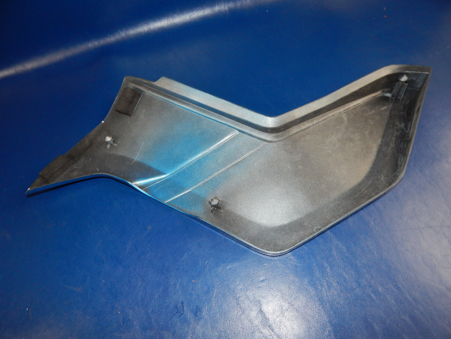 1980's SUZUKI GS750-ES FRAME CHASSIS SIDE PANELS RIGHT LEFT BLUE GRAY VINTAGE - MotoRaider