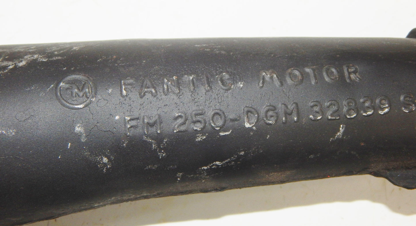 1970's FANTIC TRAIL 125 EXHAUST PIPE MUFFLER FM 250-DGM32839 S VINTAGE ITALY - MotoRaider