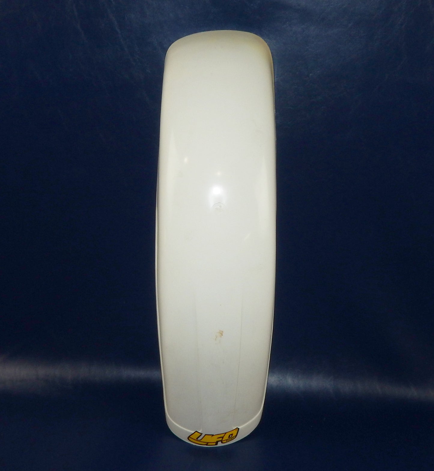 UFO Z-102 MUDGUARD REAR FENDER WHITE PLASTIC L=27.5" VINTAGE MOTOCROSS BETA PUCH - MotoRaider