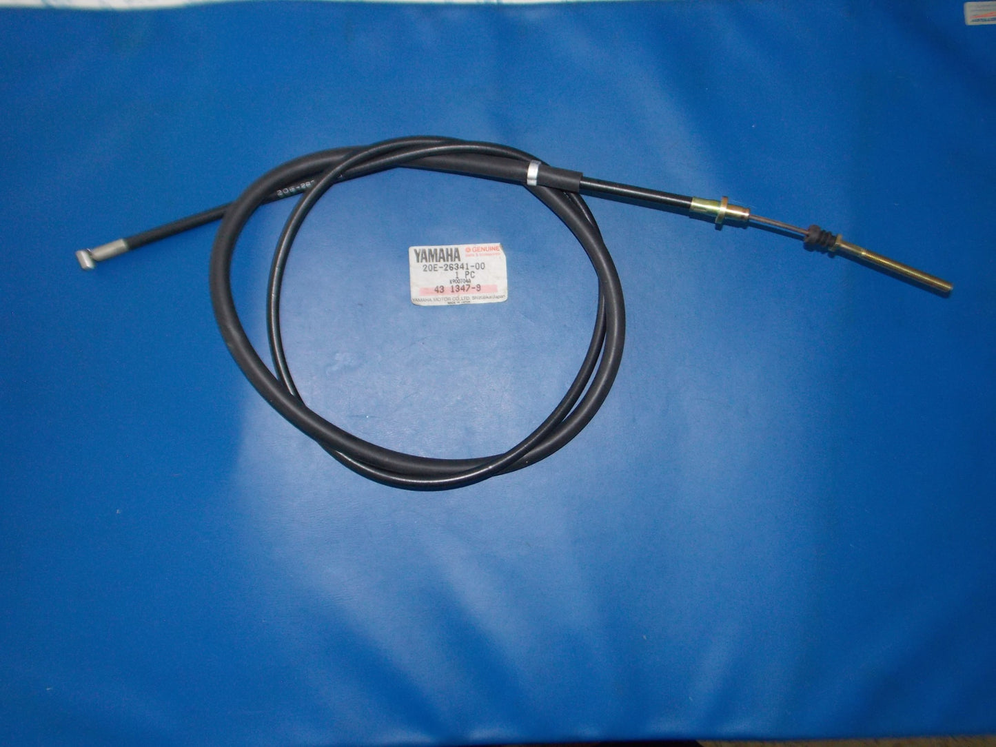 NOS YAMAHA 1983-1985 YT125 BRAKE CABLE 20E-26341-00 - MotoRaider