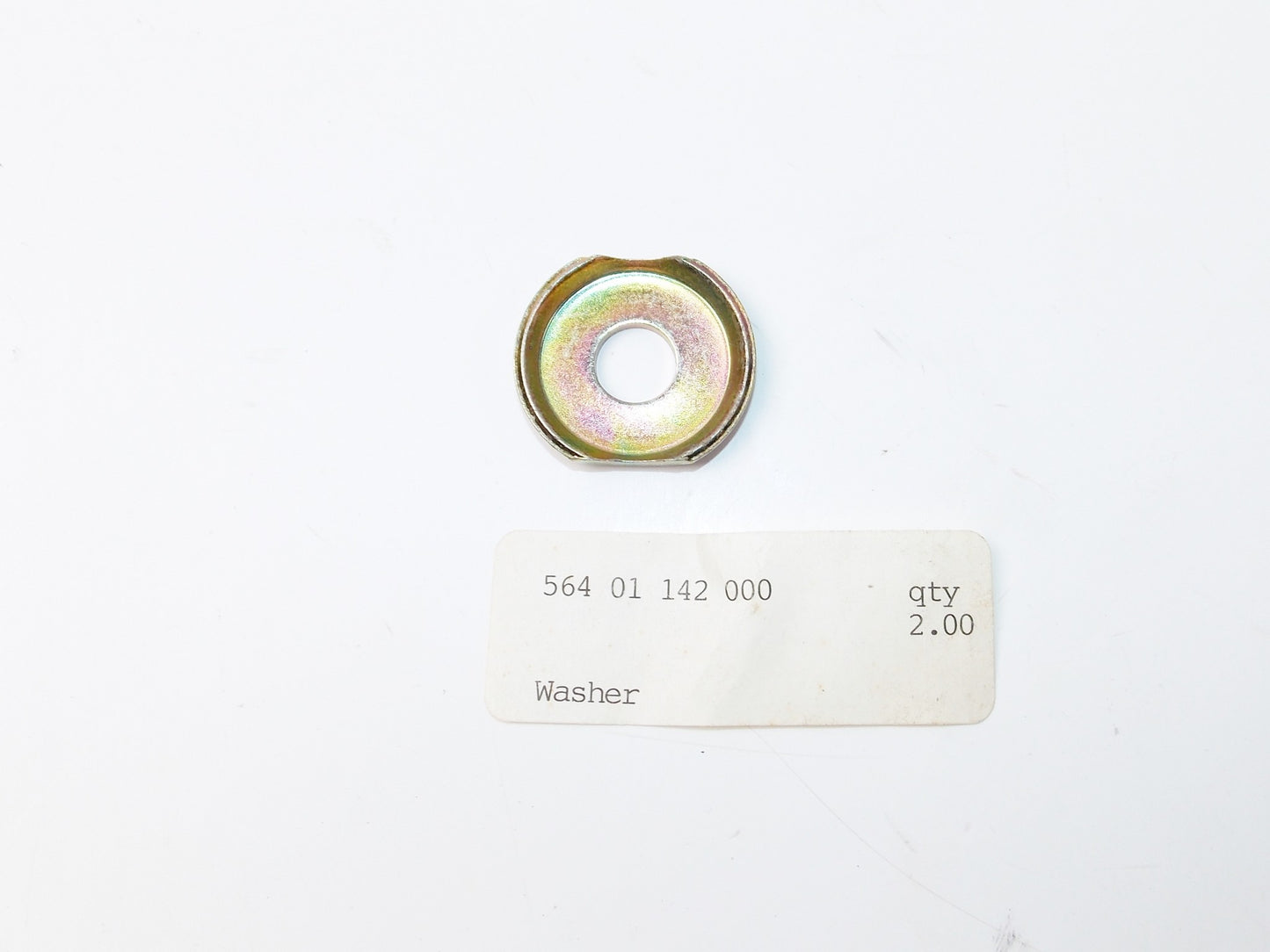 NOS OEM 1999 | 2001-2005 KTM 640 FRONT FORK WASHER 10.5x31 56401142000 - MotoRaider