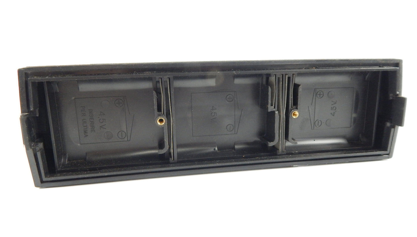 1970's MIVAR TRAFEM 11 TRANSISTOR 110-220 VOLT BATTERY 10,5x7x3" VINTAGE ITALY - MotoRaider
