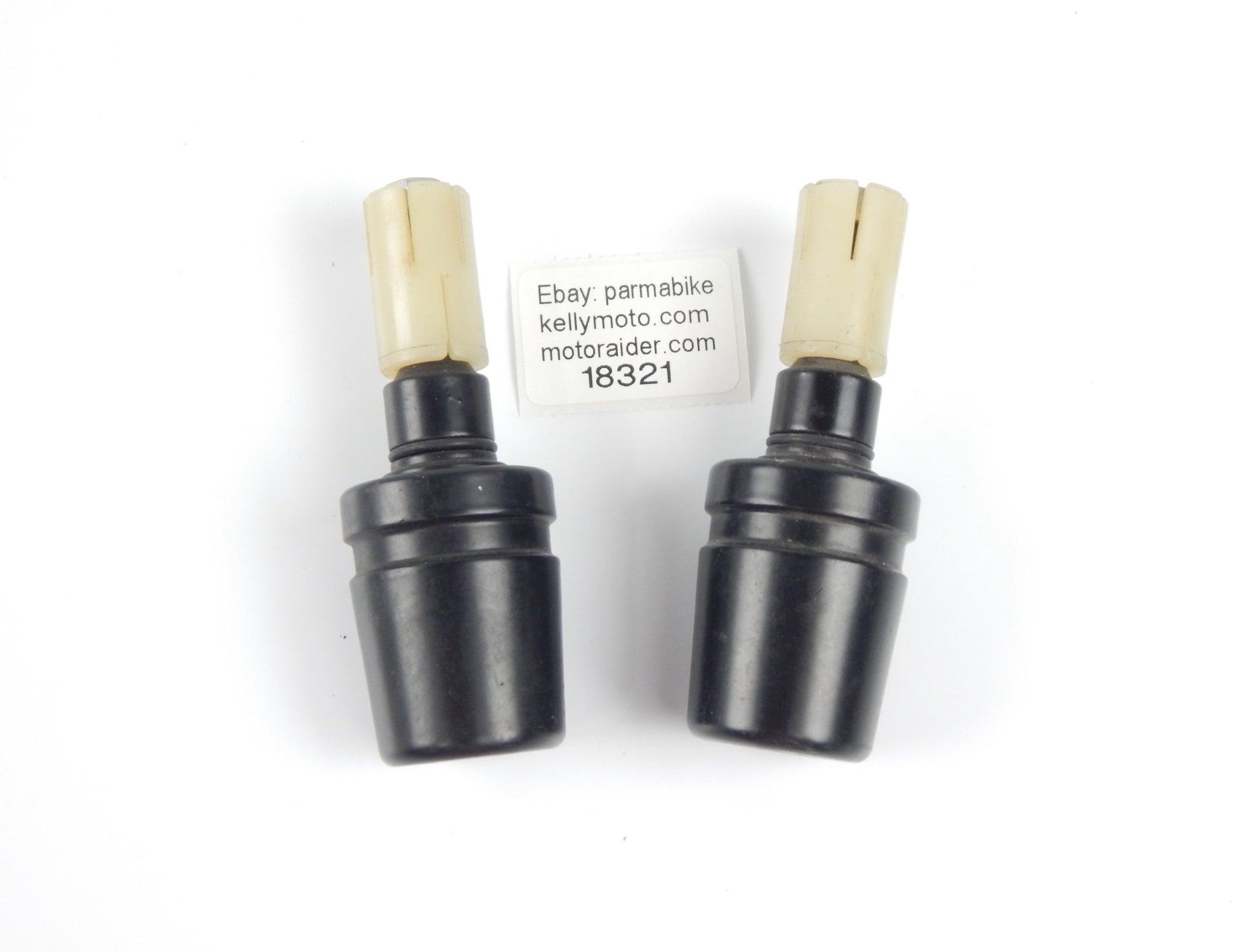 PAIR MOTORCYCLE HANDLEBAR WEIGHT L=95mm SUZUKI YAMAHA KAWASAKI SCOOTER MOPED ATV - MotoRaider