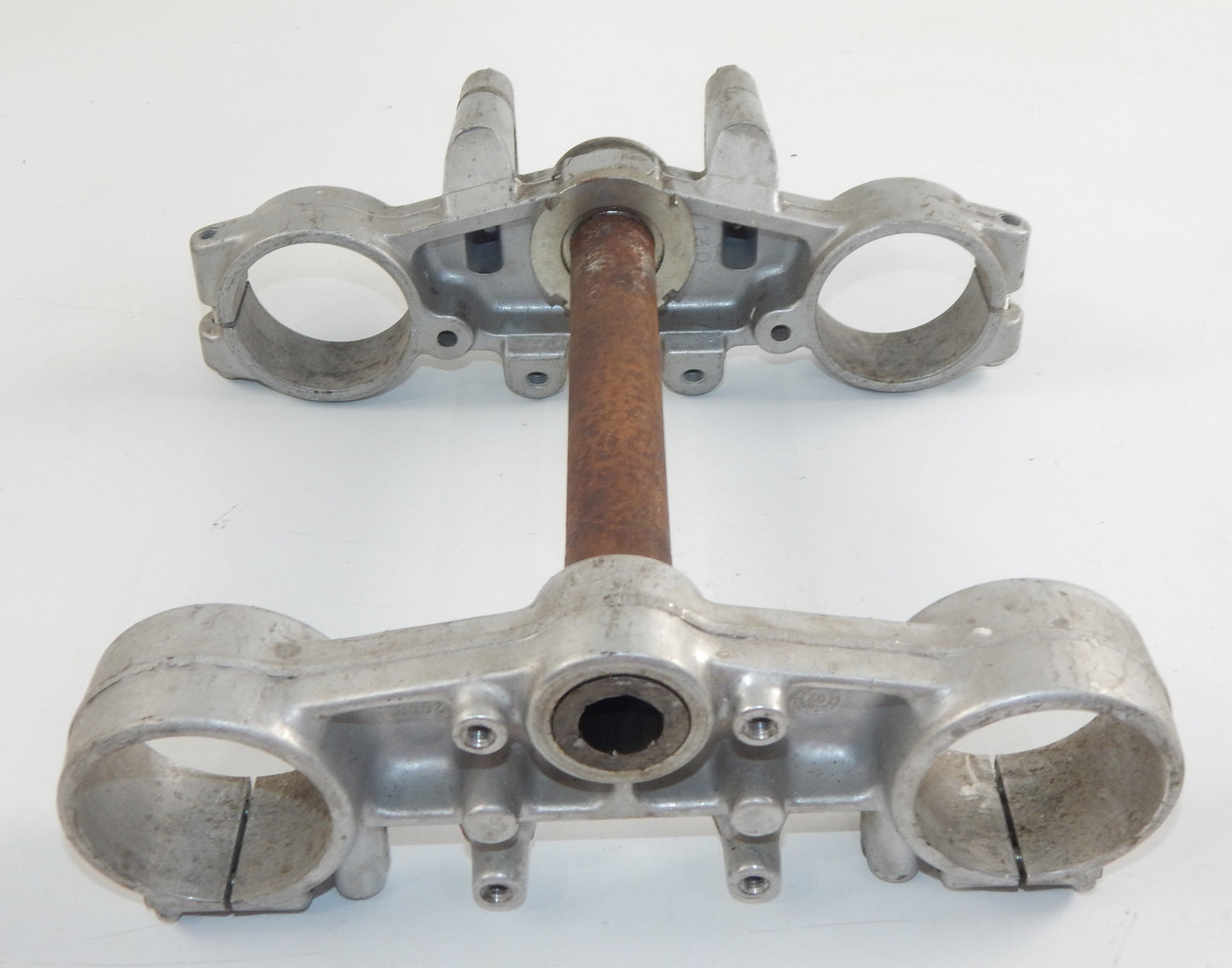 FRONT FORK TRIPLE TREE STEERING PLATE LEG 53mm APRILIA SX 125 2-STROKE 302068 - MotoRaider