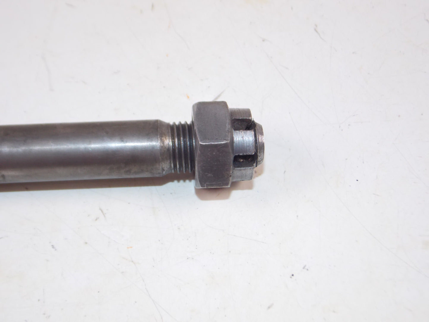 1974 HUSQVARAN WR 400 FRONT WHEEL PIN BOLT AXLE VINTAGE ENDURO - MotoRaider