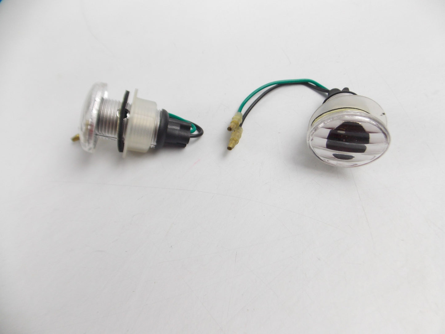 FAIRING MOUNTED TURN SIGNAL BLINKER FLASHER INDICATOR L=1.5" MOTORCYCLE SCOOTER - MotoRaider
