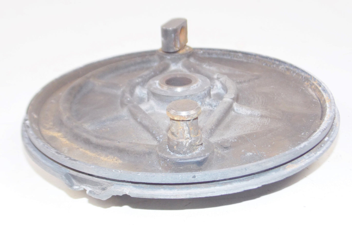 1980's HUSQVARNA REAR WHEEL BRAKE PLATE OD=175mm 1515547 - MotoRaider