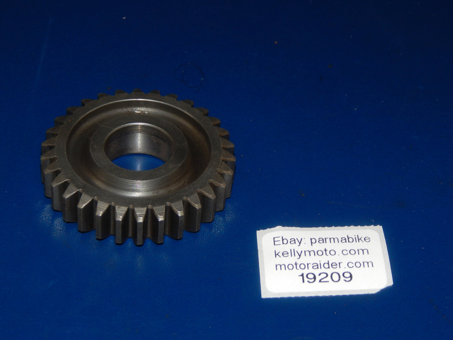 1977-80 HUSQVARNA 390 ENGINE CRANKSHAFT DRIVE GEAR 178 30T HOLE D=22mm VINTAGE - MotoRaider
