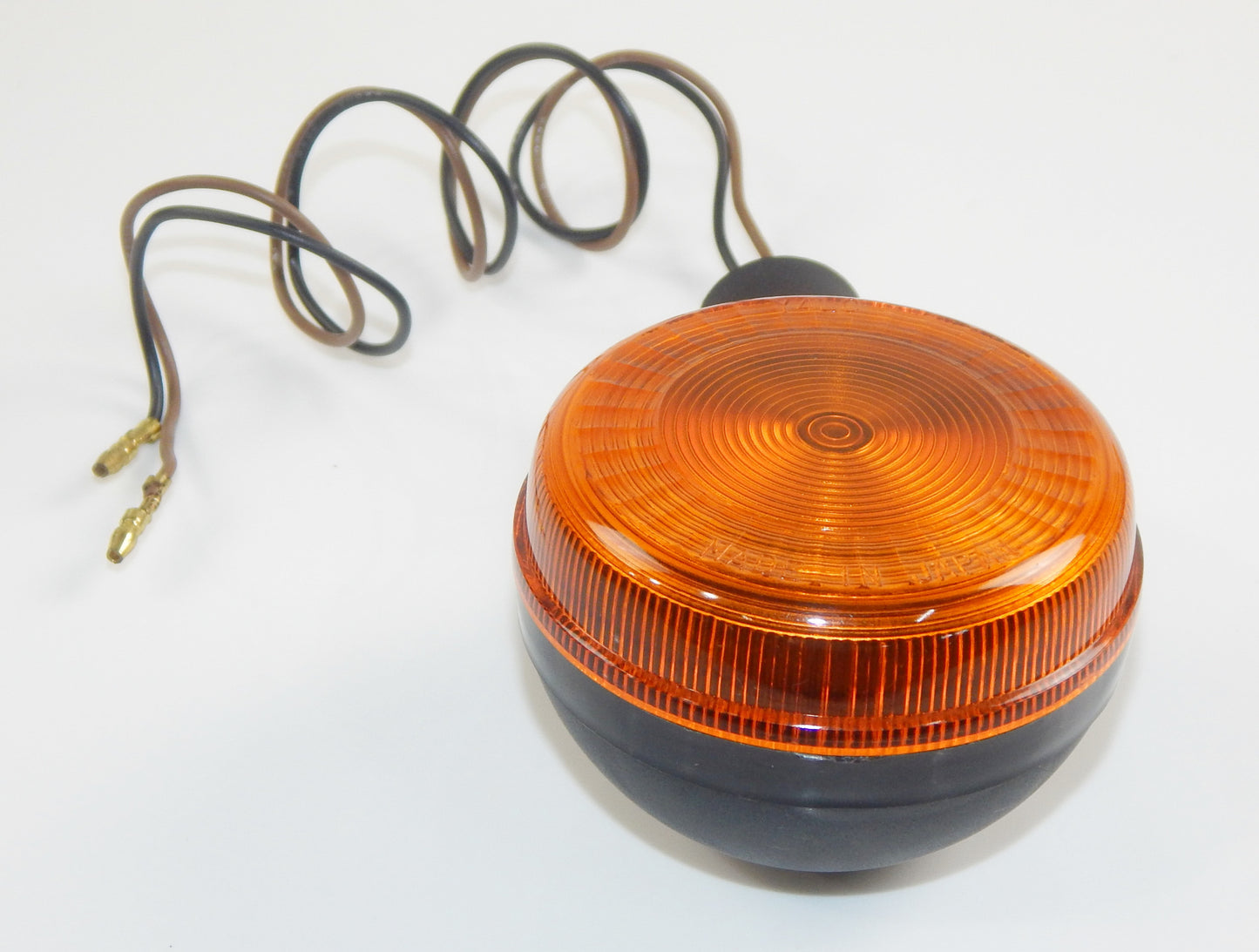YAMAHA TURN SIGNAL INDICATOR FLASHER AMBER STAMPED "MADE IN JAPAN" "Y4L0" - MotoRaider