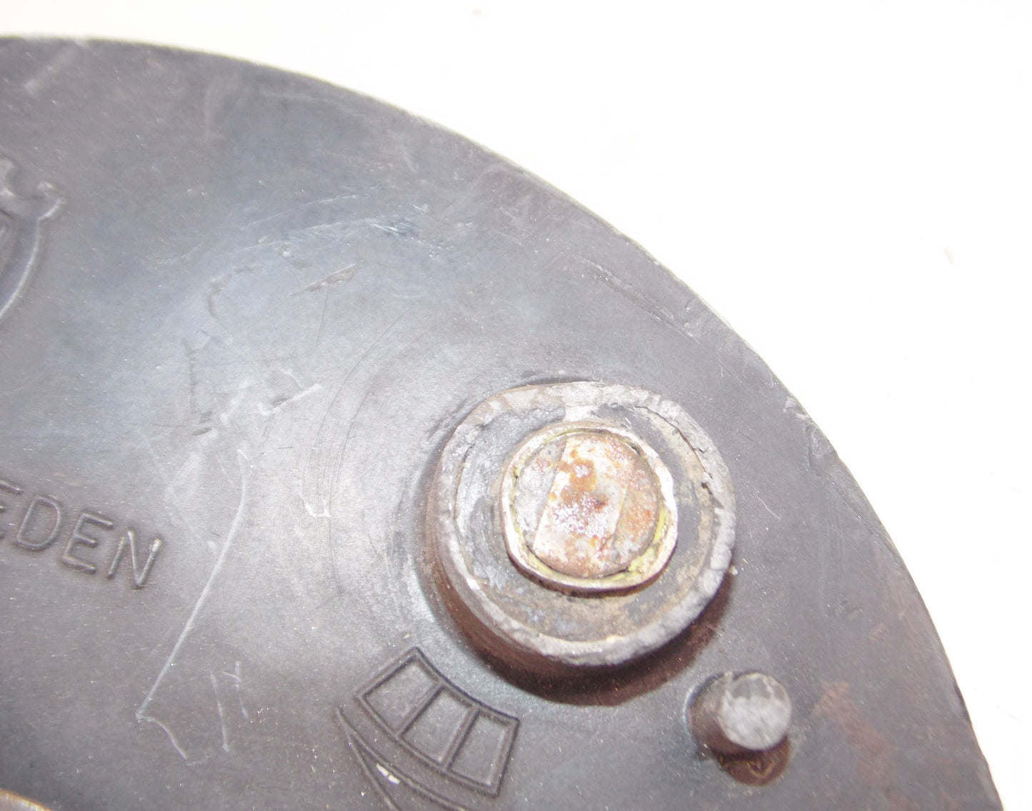 1980's HUSQVARNA REAR WHEEL BRAKE PLATE OD=175mm 1515547 - MotoRaider