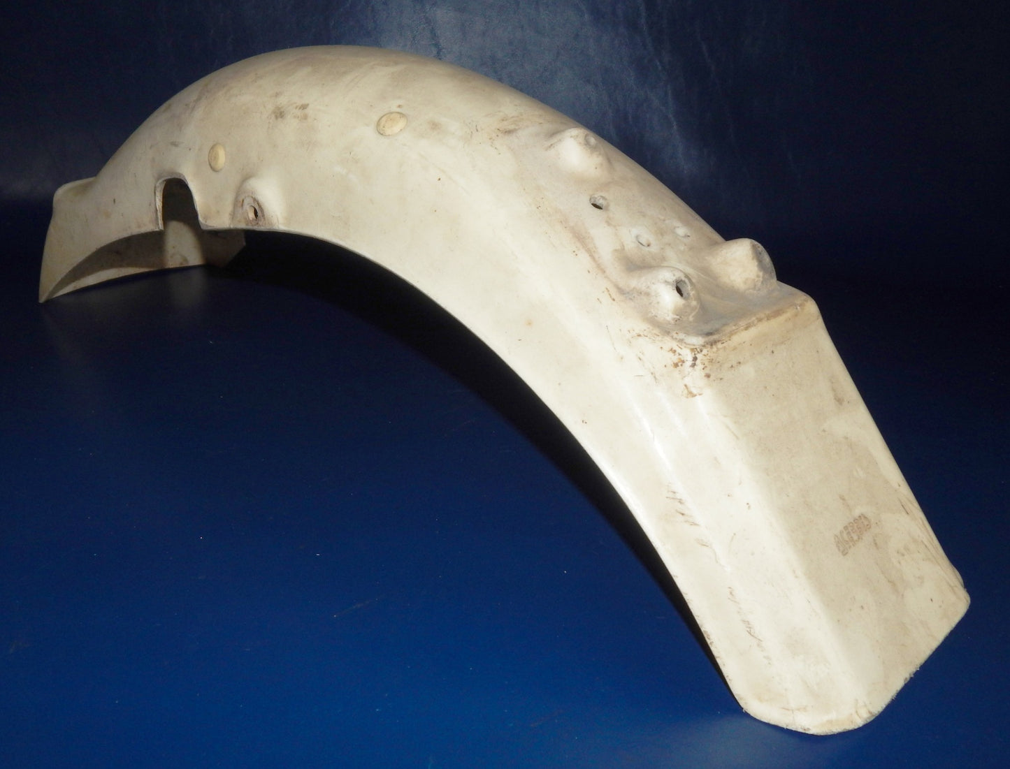 ACERBIS MUDGUARD REAR FENDER WHITE PLASTIC L=31.25" VINTAGE ENDURO BETA FANTIC - MotoRaider