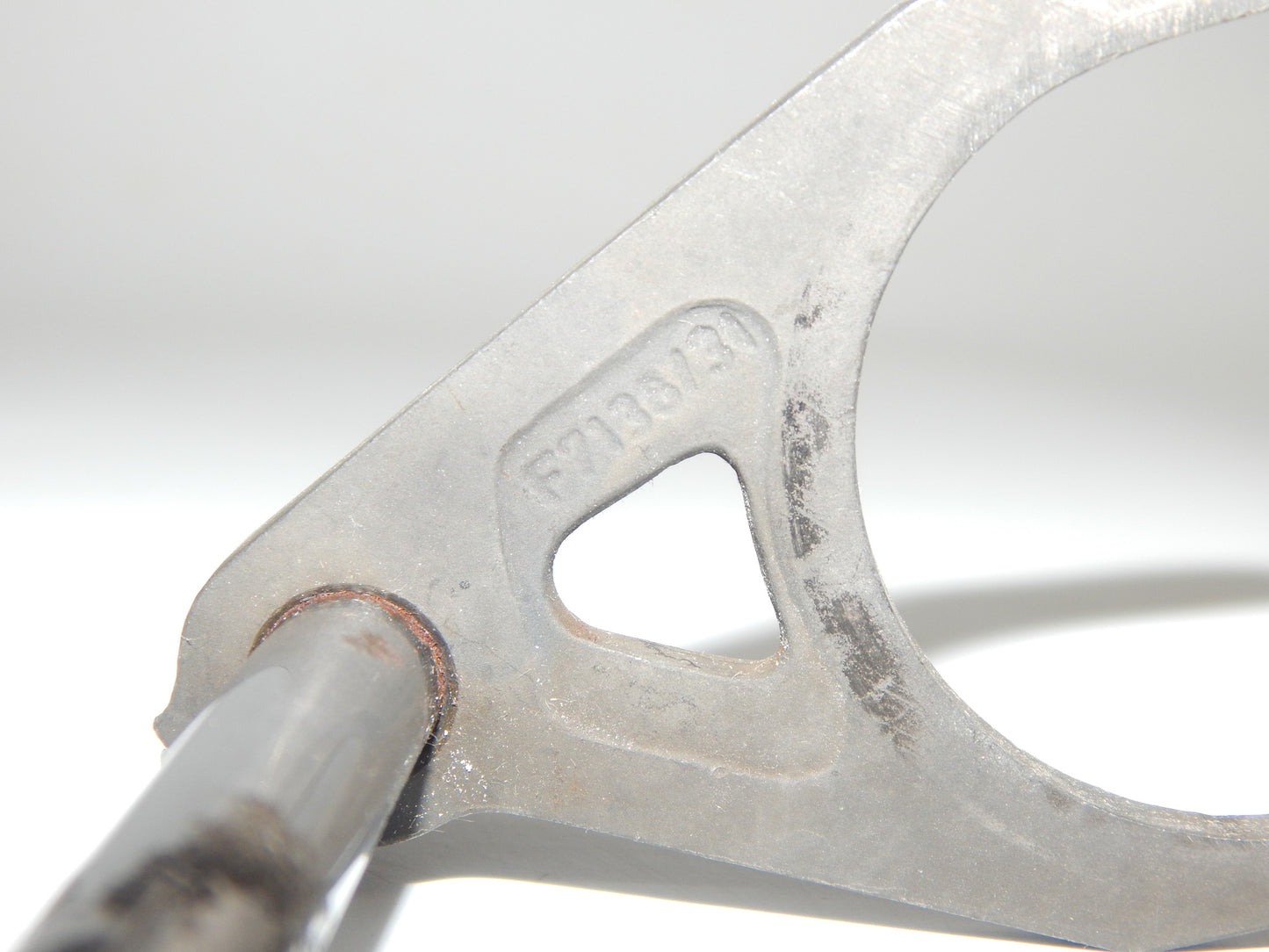 1972-74 KTM 175 MOTOR GEAR SHIFT FORK JACKPINER STAMPED "F7138/31" TRANSMISSION - MotoRaider