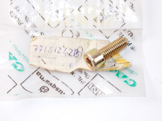 NOS OEM 1992 CAGIVA DUCATI 350 SUPERSPORT REAR HYDRAULIC BRAKE SCREW 77151242B - MotoRaider