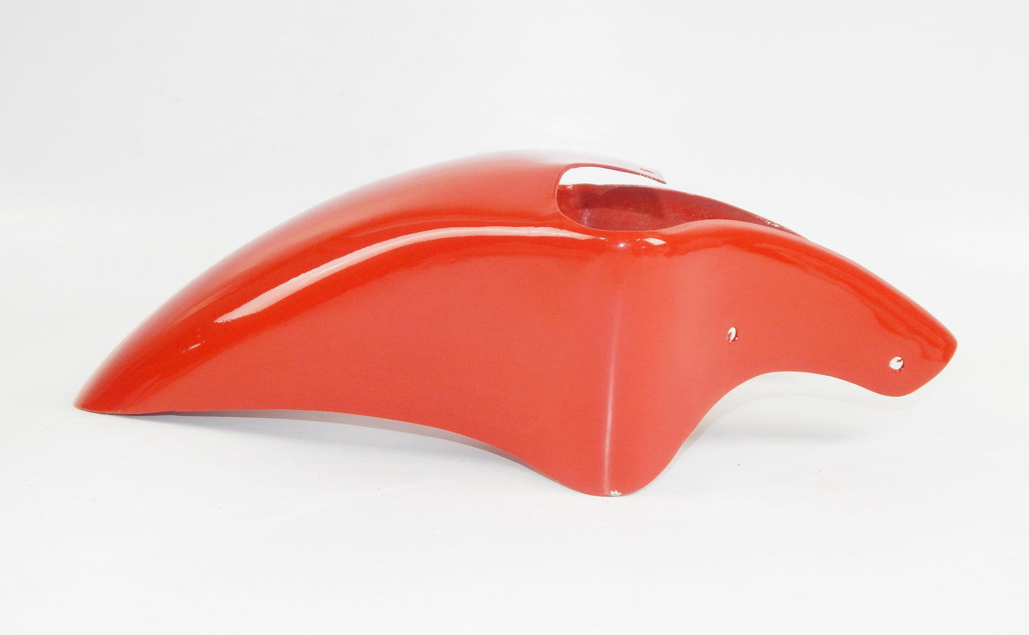 OEM DUCATI CAGIVA ALAZURRA 1985-87 FRONT RED MUDGUARD FIBERGLASS FENDER VINTAGE - MotoRaider