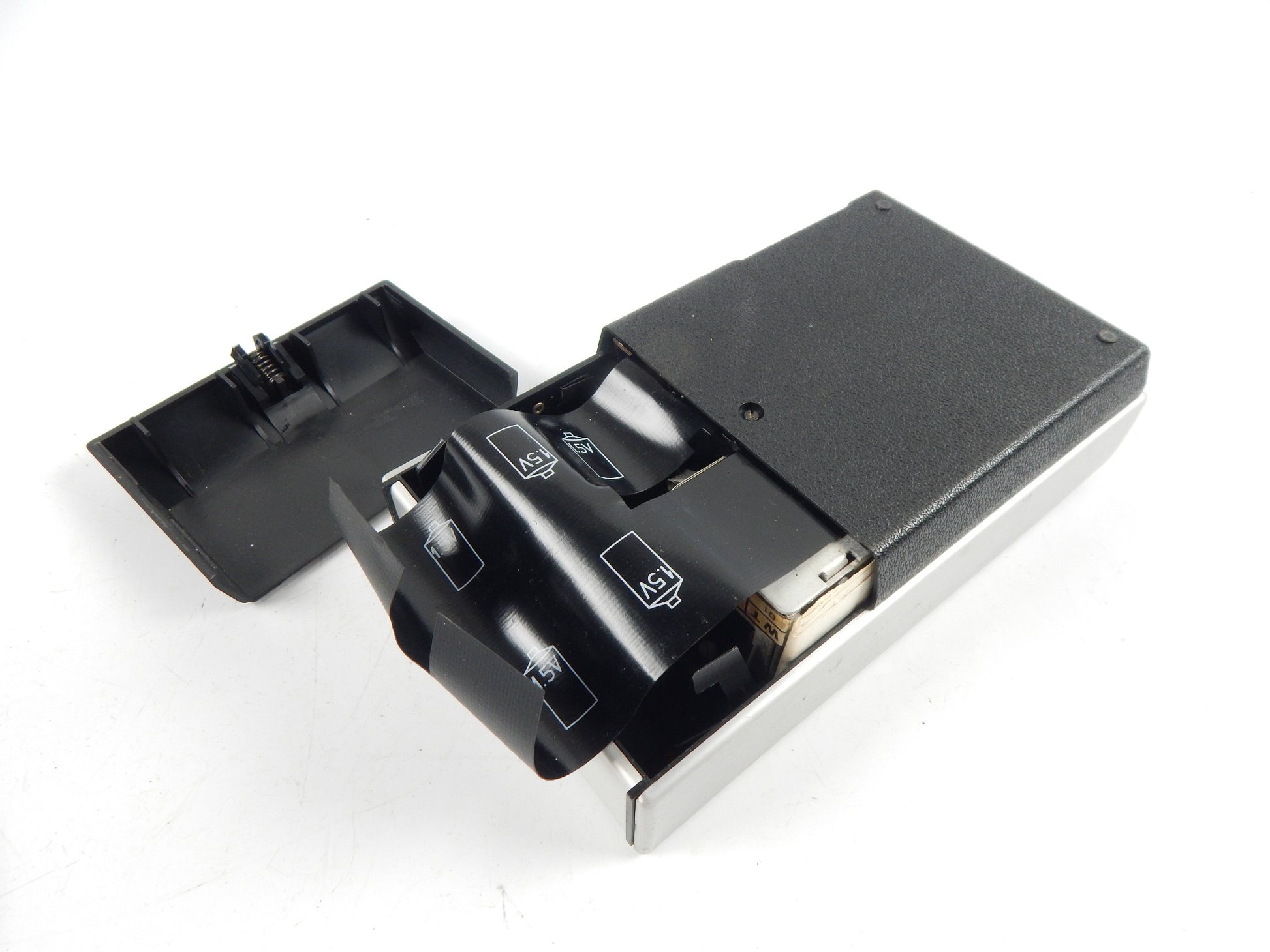 1970's PHILLIPS CASSETE RECORDER PLAYER 2202 TAPE SPEED 4.75 cm/s MICHROPHONE - MotoRaider