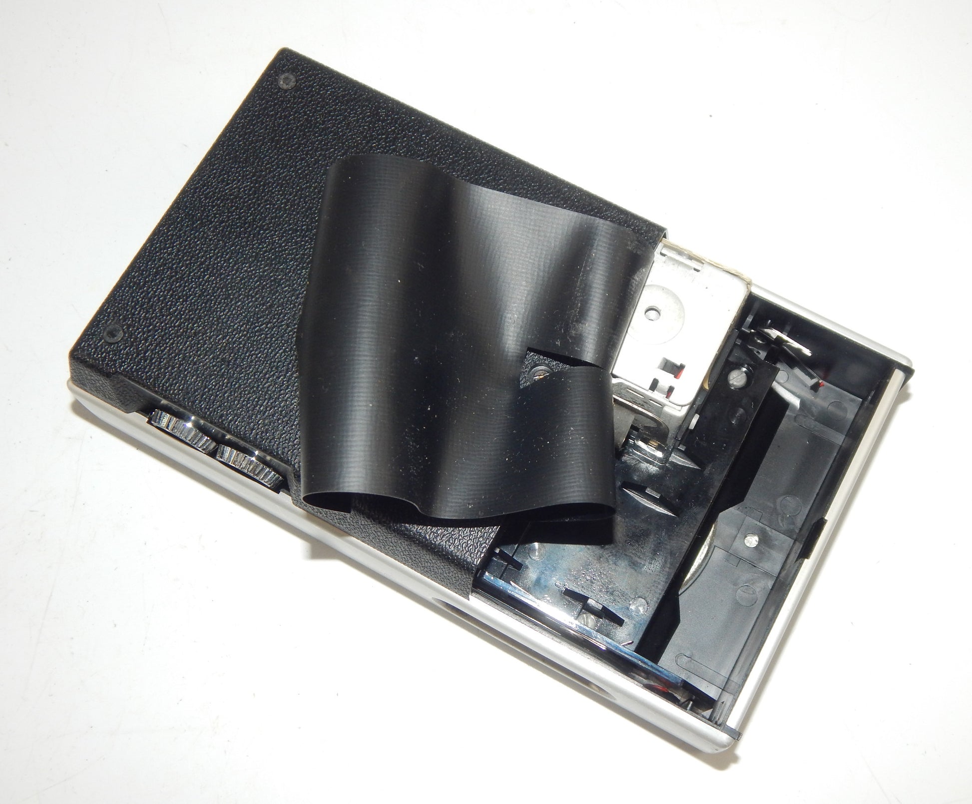 1970's PHILLIPS CASSETE RECORDER PLAYER 2202 TAPE SPEED 4.75 cm/s MICHROPHONE - MotoRaider